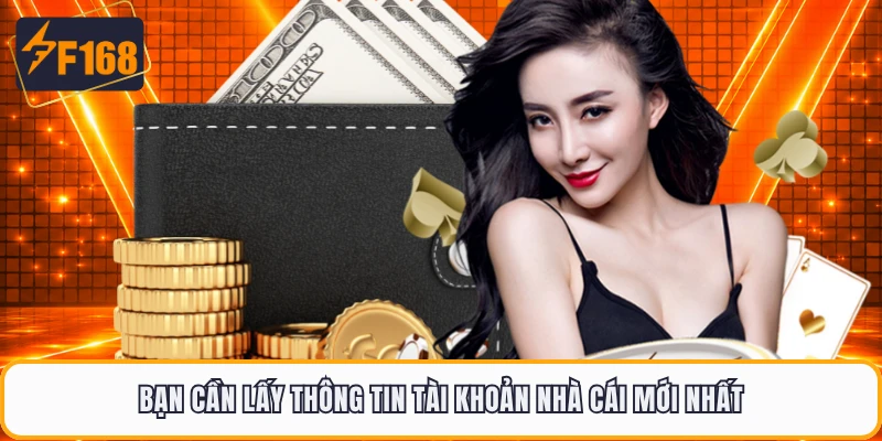 Bạn cần lấy thông tin tài khoản nhà cái mới nhất