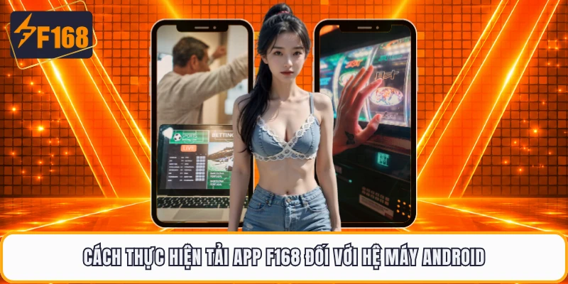 Cách thực hiện tải app F168 đối với hệ máy Android