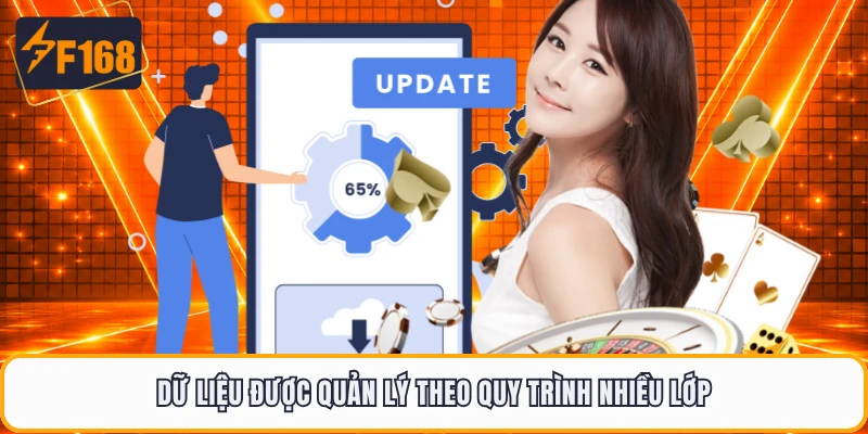 Dữ liệu được quản lý theo quy trình nhiều lớp